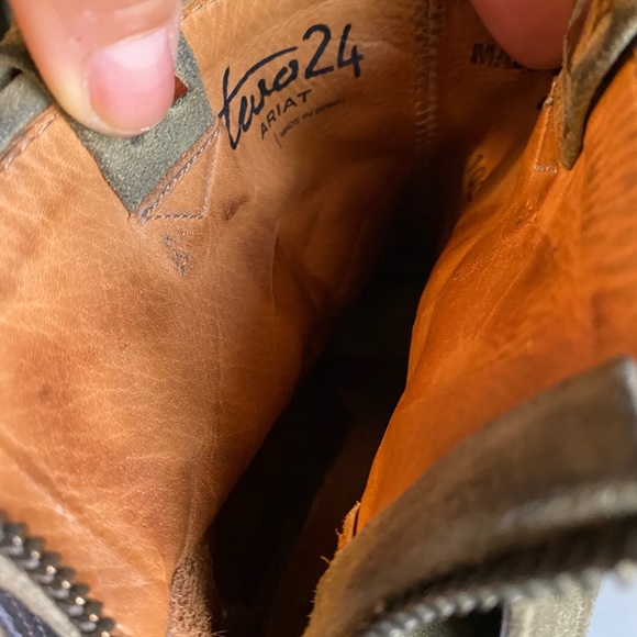 Ariat Two 24 Women's Suede Ankle Boot - Picture 12 of 12